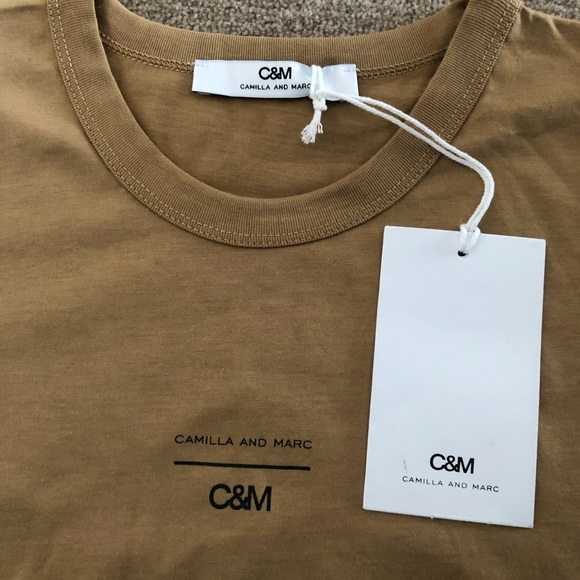 Brown Camilla and marc logo tee - Picture 2 of 3